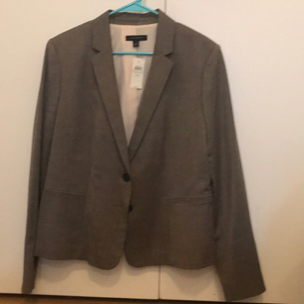 Ann Taylor NWT Brown Blazer
